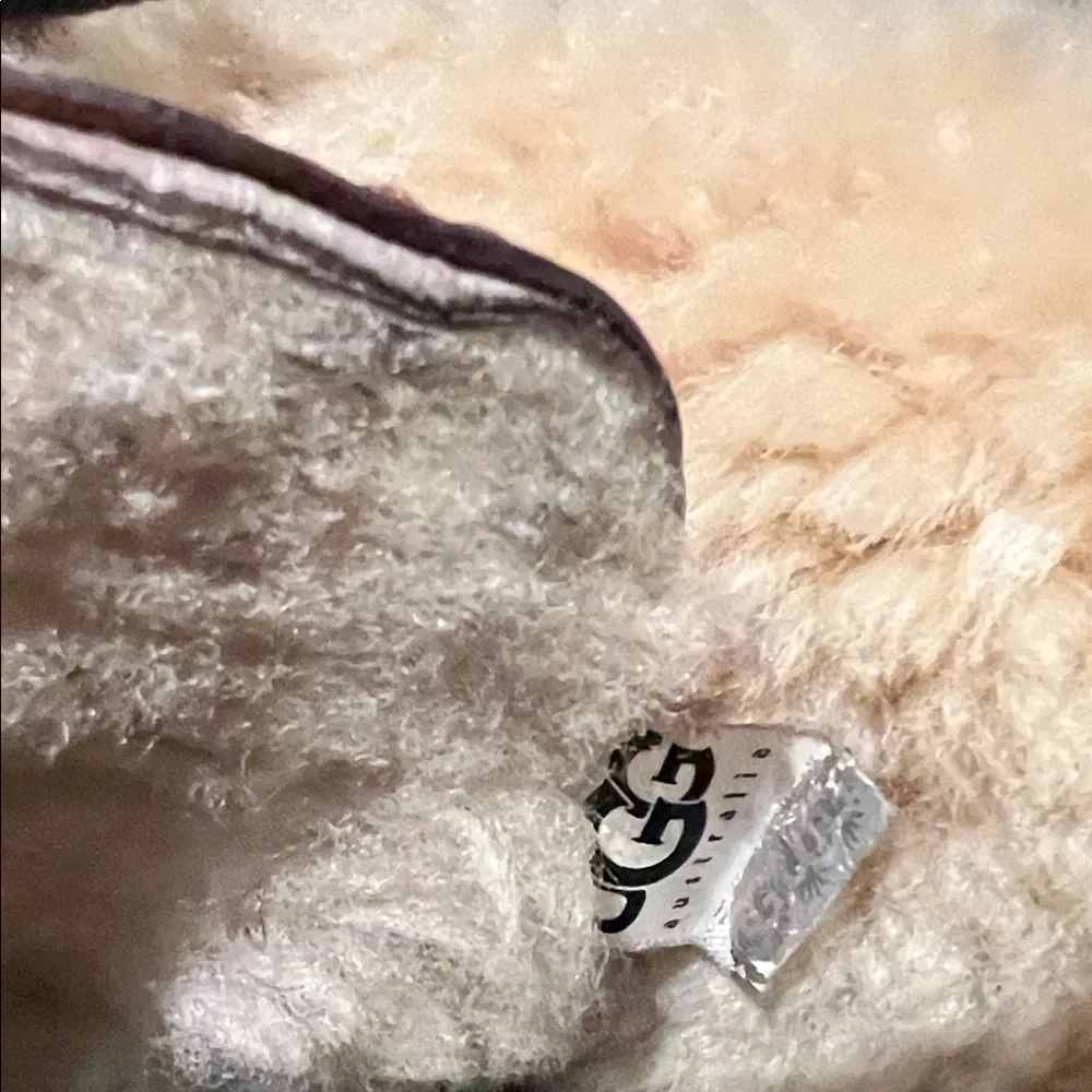 UGG Men’s Butte Shearling Winter Boots in Chestnut Sz 14